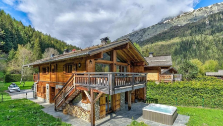 Chalet Norbert in het groen bij Zermatt